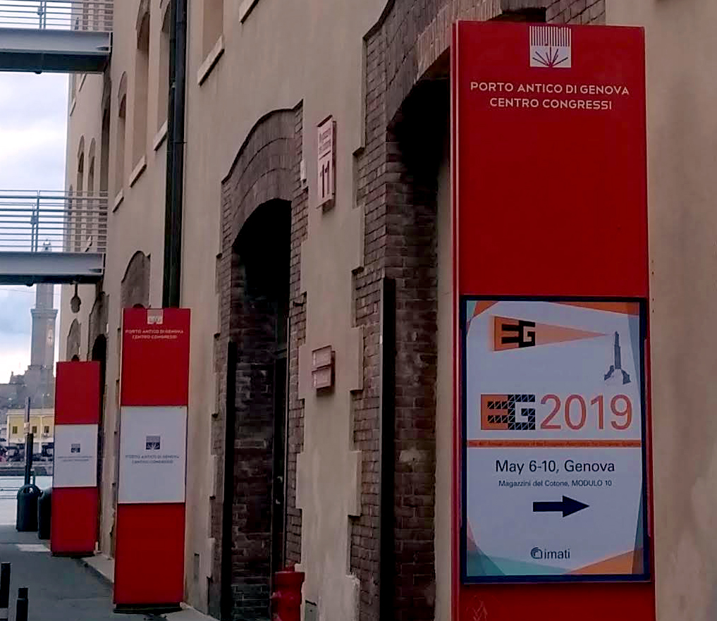 Insights of Eurographics 2019 in Genoa